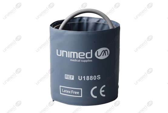 Unimed Presents Reusable NIBP Cuffs with BP12 Connector and Inflation Bag for Precise Blood Pressure Tracking