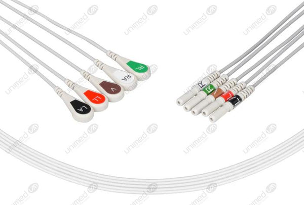 Unimed 5 Lead ECG Cable: Reliability Meets Versatility