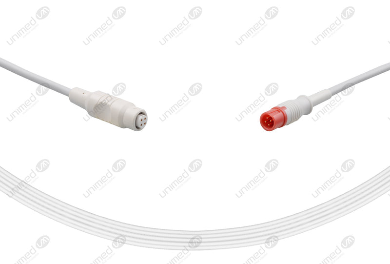 Biolight Compatible IBP Adapter Cable B. Braun Connector