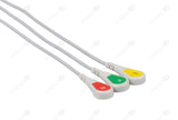 Bionet Compatible Reusable ECG Lead Wire - IEC - 3 Leads Snap