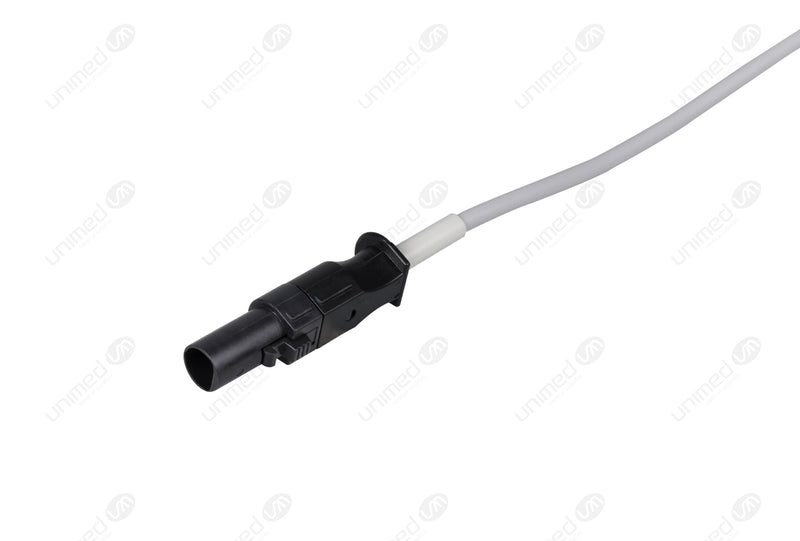 Emtel Compatible ECG Trunk Cables - AHA - 5 Leads/Din Style 5-pin