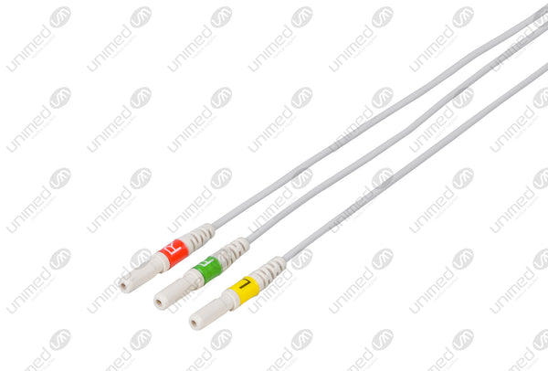 Din Type Reusable ECG Lead Wire