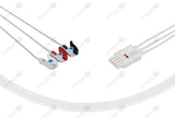 Datascope Compatible Reusable ECG Lead Wires 3 Leads Grabber