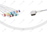 Kenz Compatible One Piece Reusable EKG Cable Grabber 
