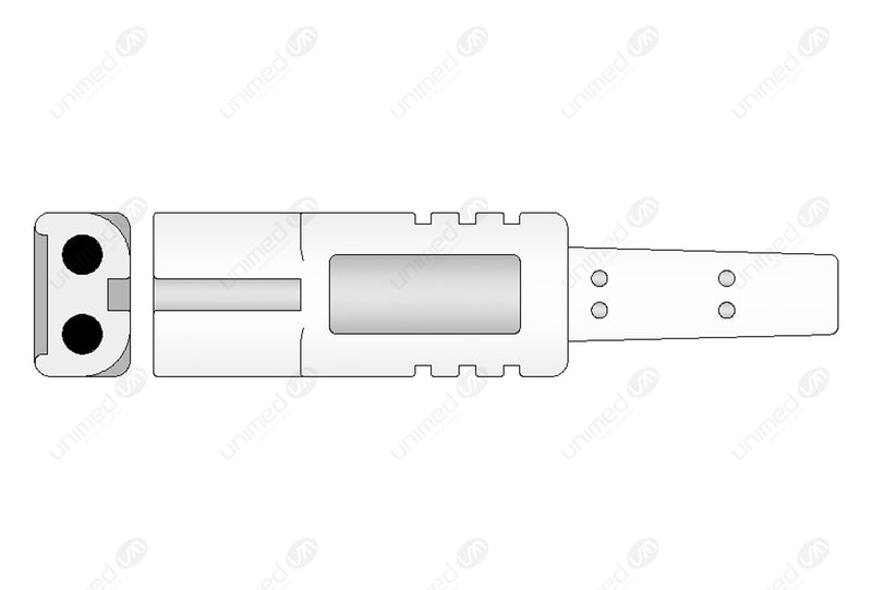 LL Compatible Reusable ECG Lead Wire - AHA - 5 Leads Grabber