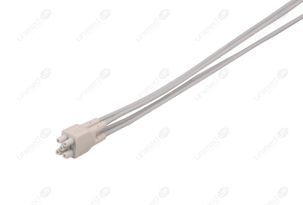 GE Compatible Reusable ECG lead wire - IEC - 4 Leads Snap