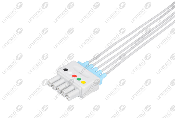 Device End Siemens Compatible Reusable ECG Lead Wire