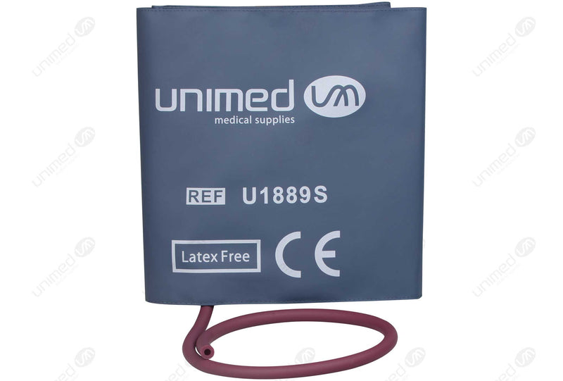 Reusable NIBP Cuffs With Inflation Bag & BP58 Connector - Single Tube Large Adult Long 33-47cm